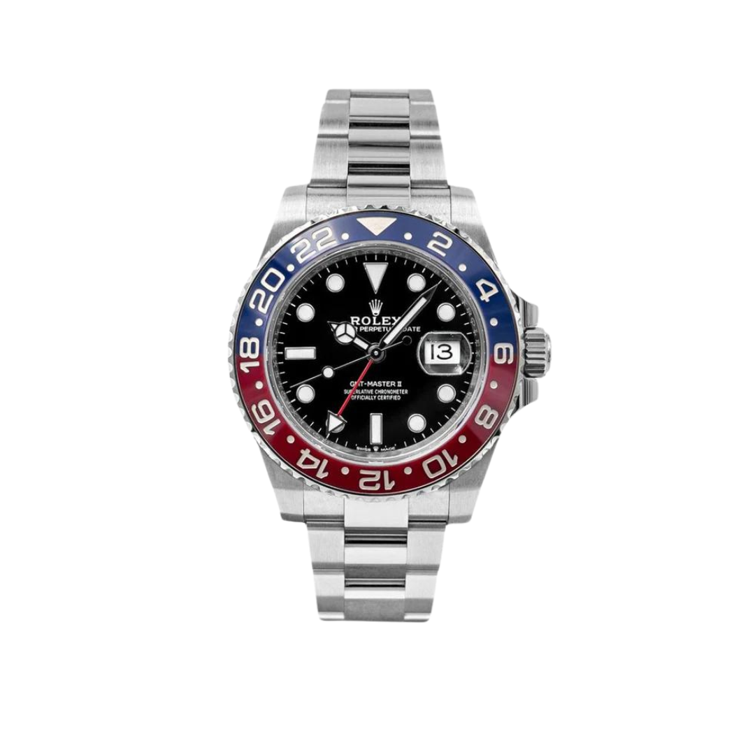 GMT Master 2 Stainlees (Pepsi) 41 mm