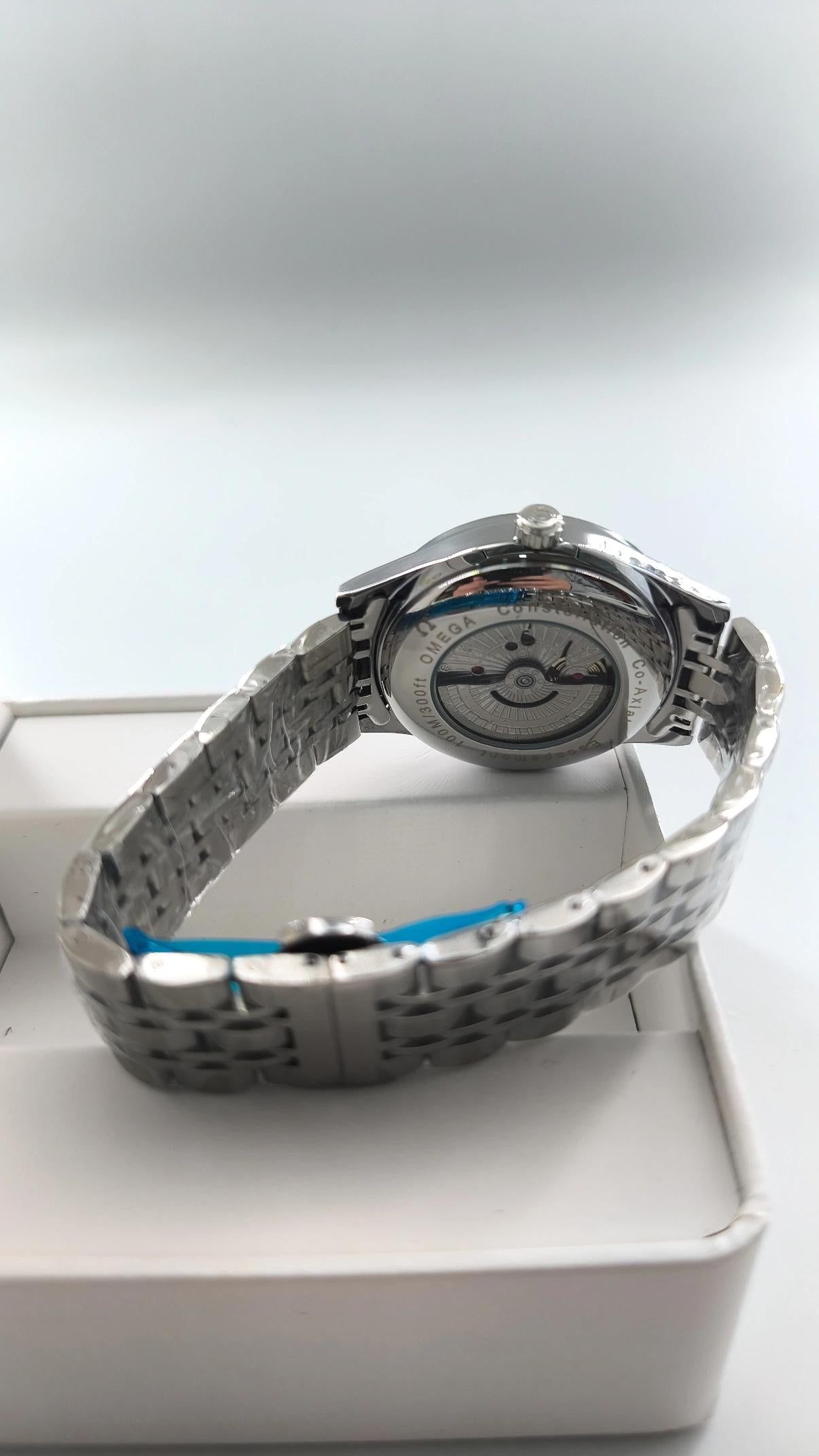 Ωmega De Ville Chronometer Silver