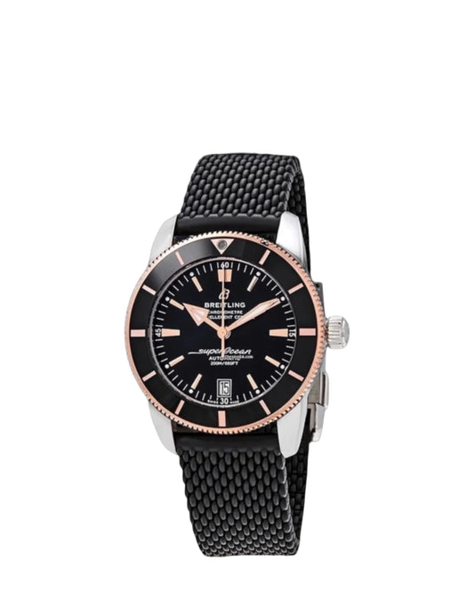 Breitling Superocean Héritage II B20 42mm Rose Gold Black Dial