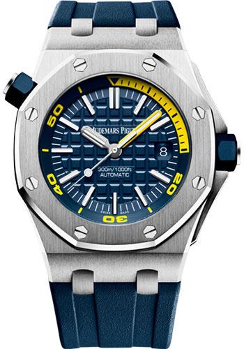 Audemars Piquet Royal Oak Offshore Diver Watch Blue Dial 42mm