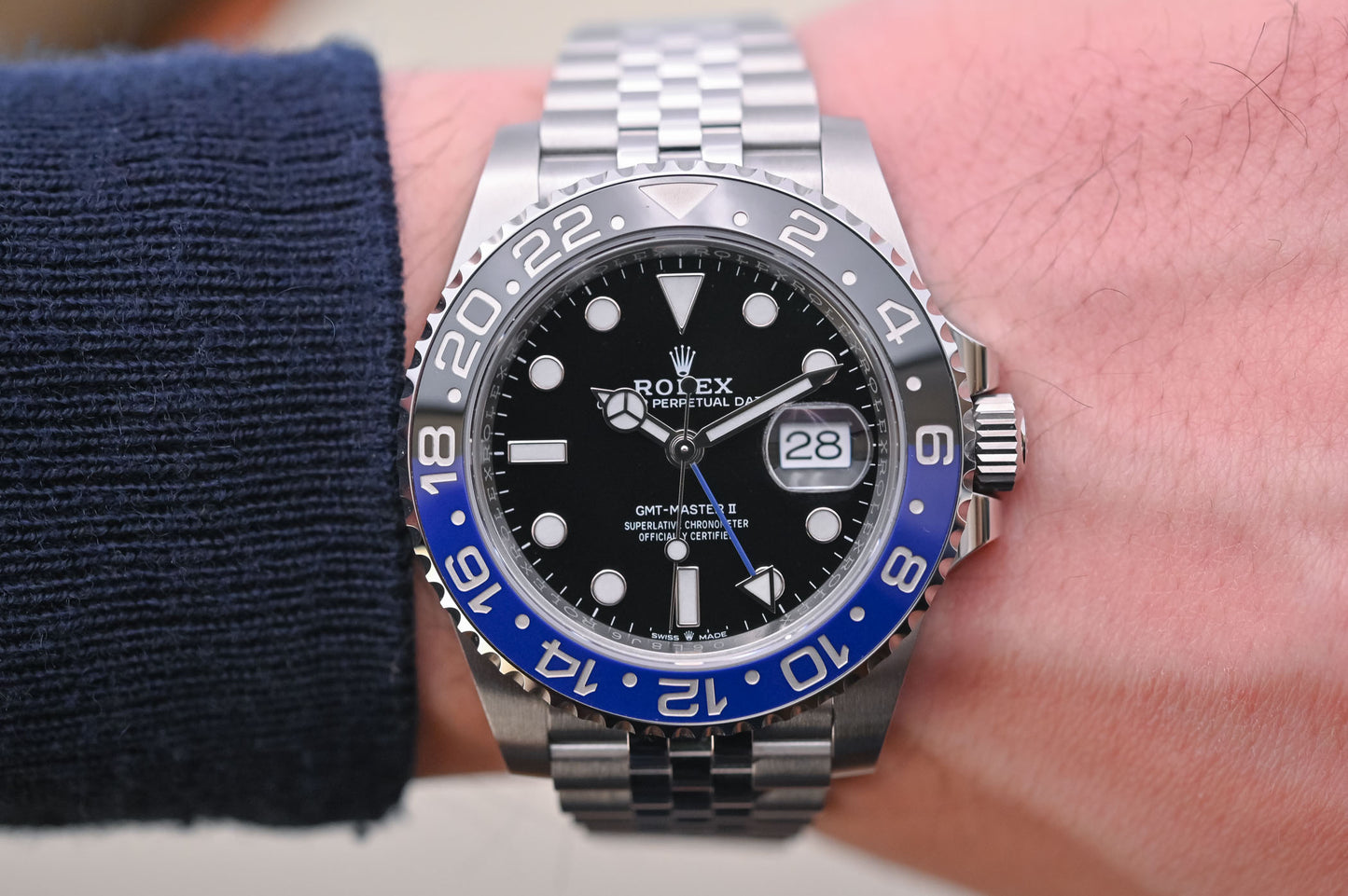 Gmt-Master II (Batman) jubilee 41mm