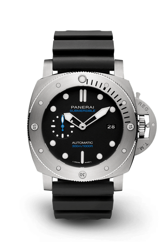 PANERAI LUMINOR SOMMERSIBILE ACCIAIO AUTOMATICO NERO 44MM
