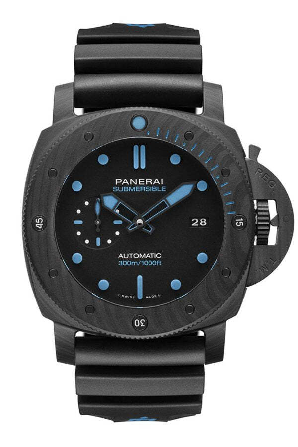 PANERAI LUMINOR SOMMERSIBILE 1950 CARBOTECH BLACO DEL 47MM