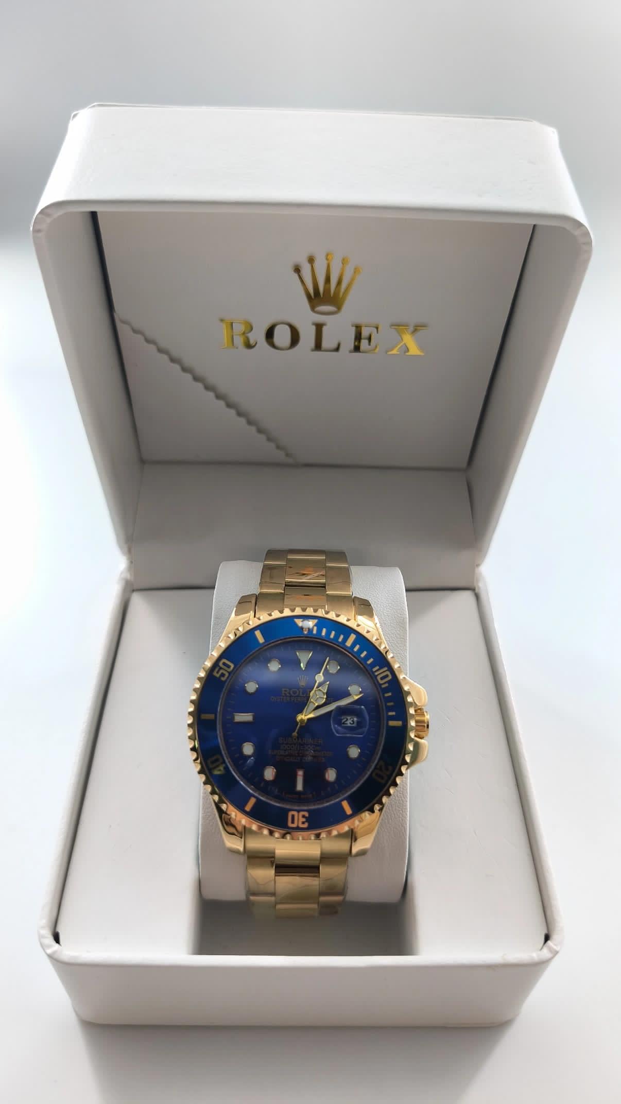 Quadrante blu oro Submariner