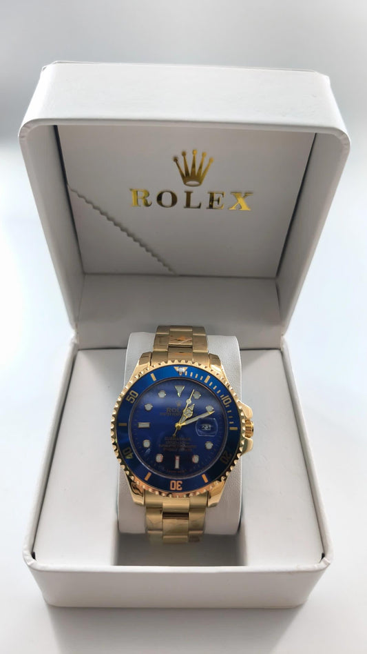 Submariner Gold Blue Dial