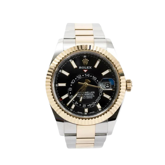 SKY Dweller 2Tone Black Dial 42mm