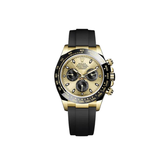 COSMOGRAPH DAYTONA DIAL GOLD CERAMIC BEZEL BASEWORLD 2022 41MM