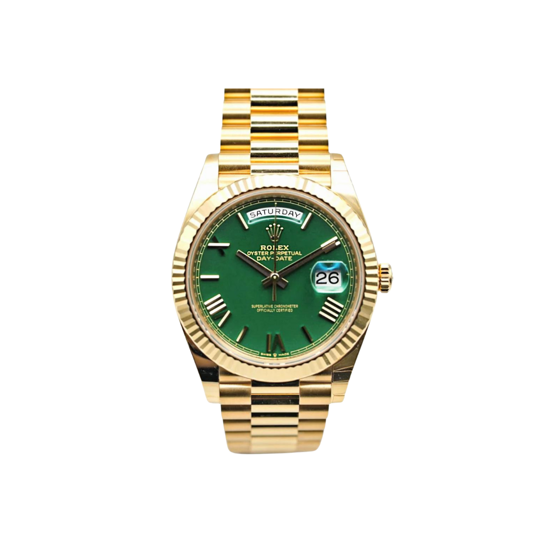 Day Date Gold Green 36mm