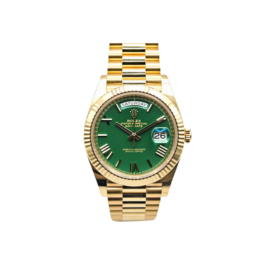 Day Date Gold Green 41mm