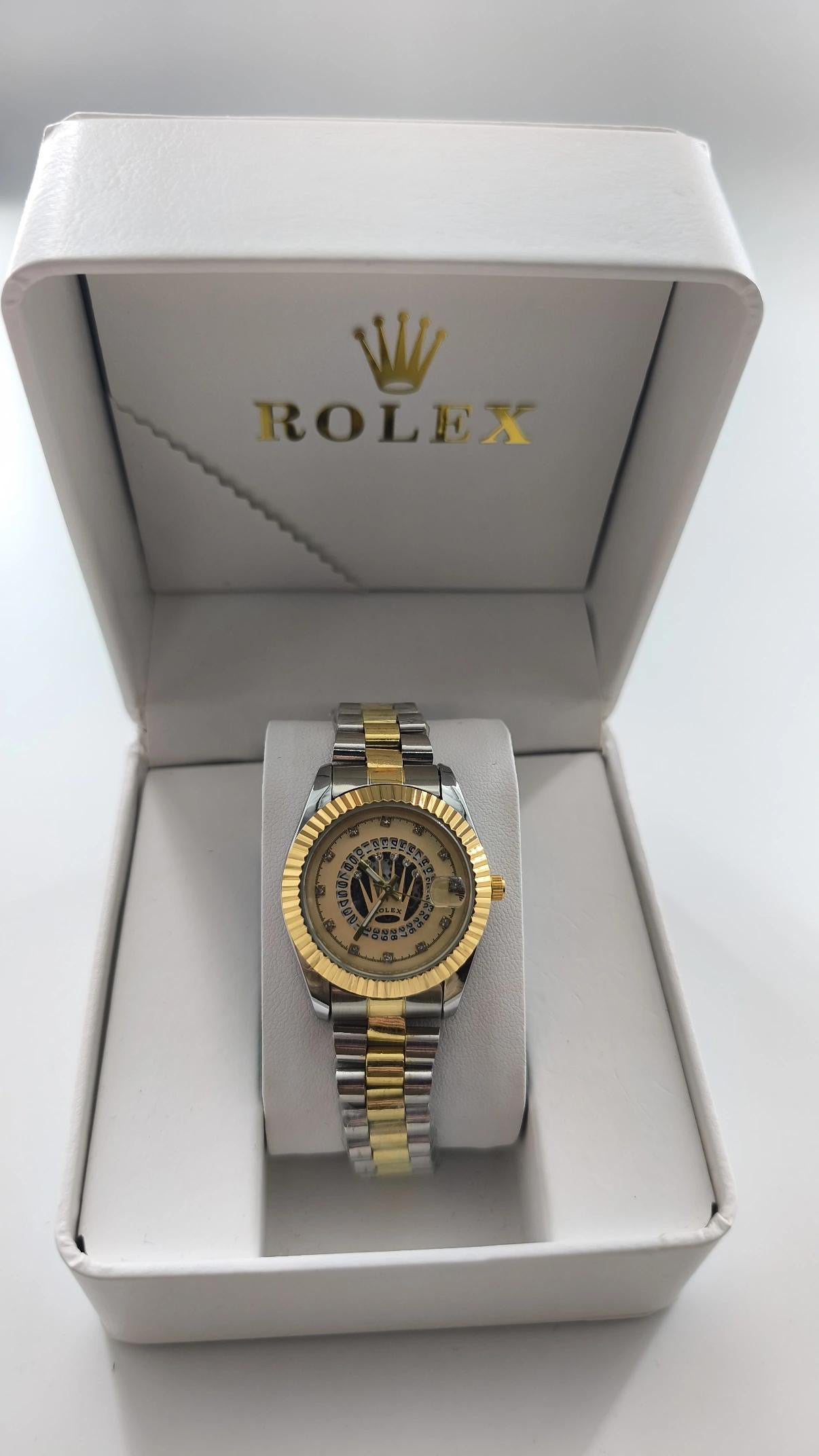 Rolex 2Tone Corona Damonds