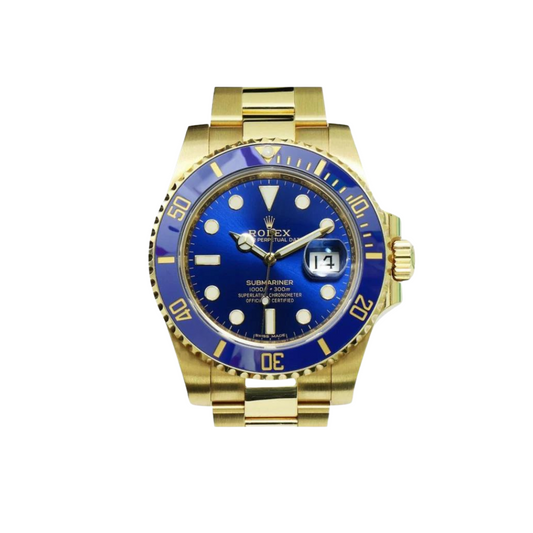 Submariner Gold Blue Dial