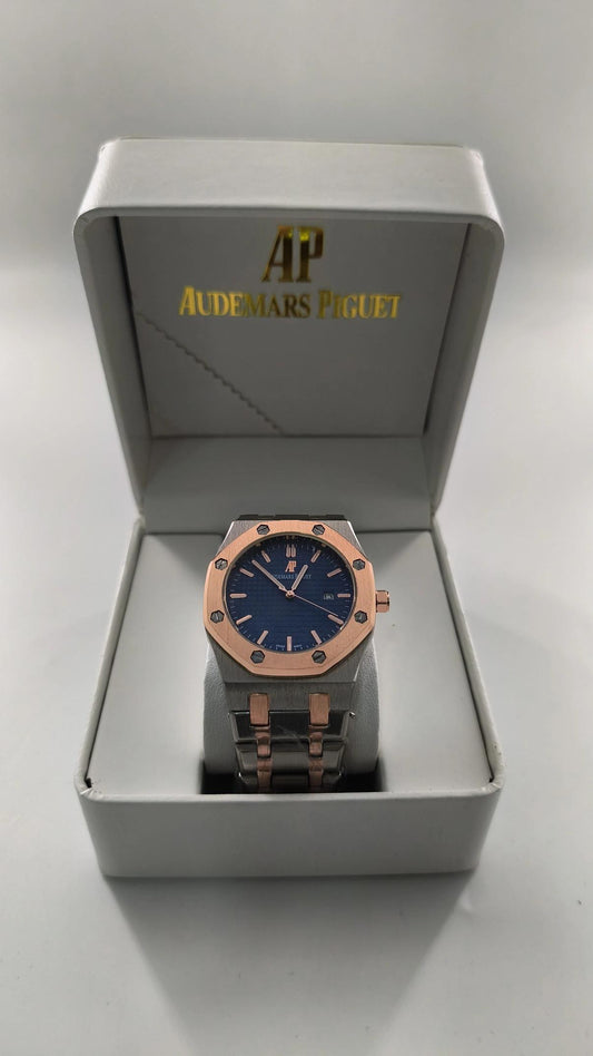 Audemars Piquet Oak Rose Gold Blue Dial