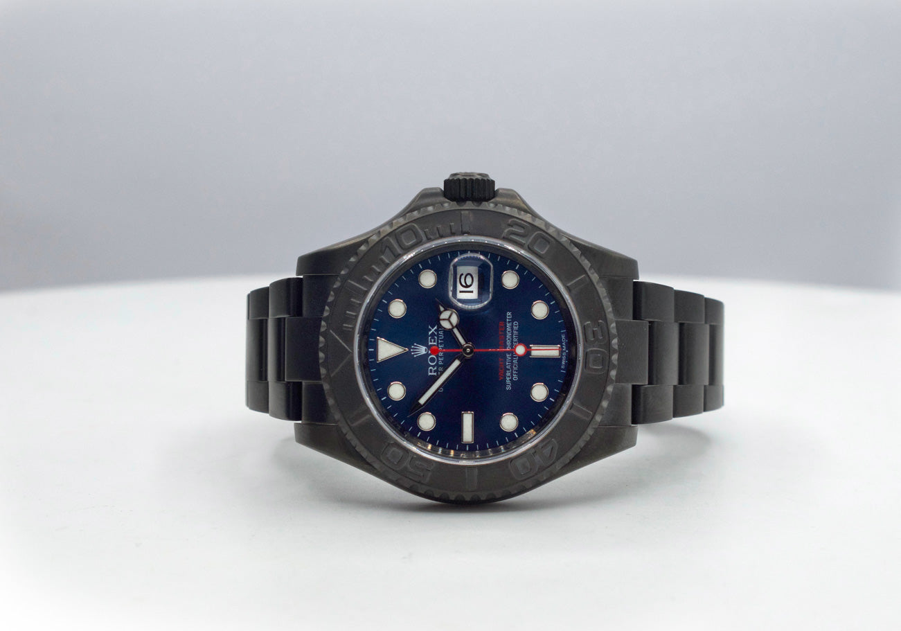 Rolex Yacht Master Black Anthrakite