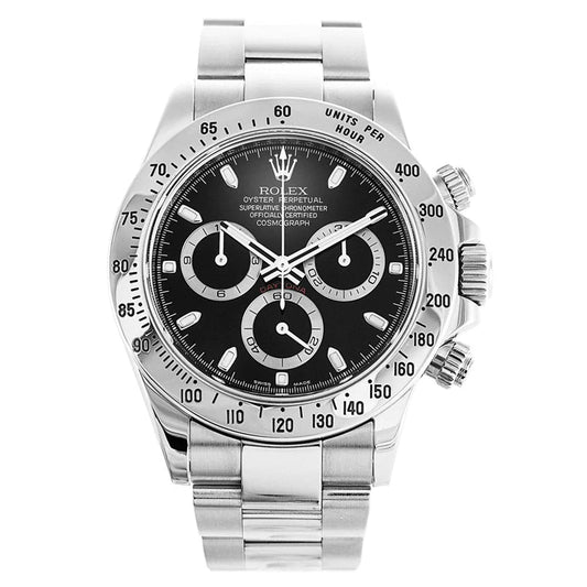 Rolex Daytona Steel Black Dial