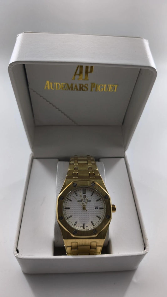 Audemars Piquet Oak Gold White Dial