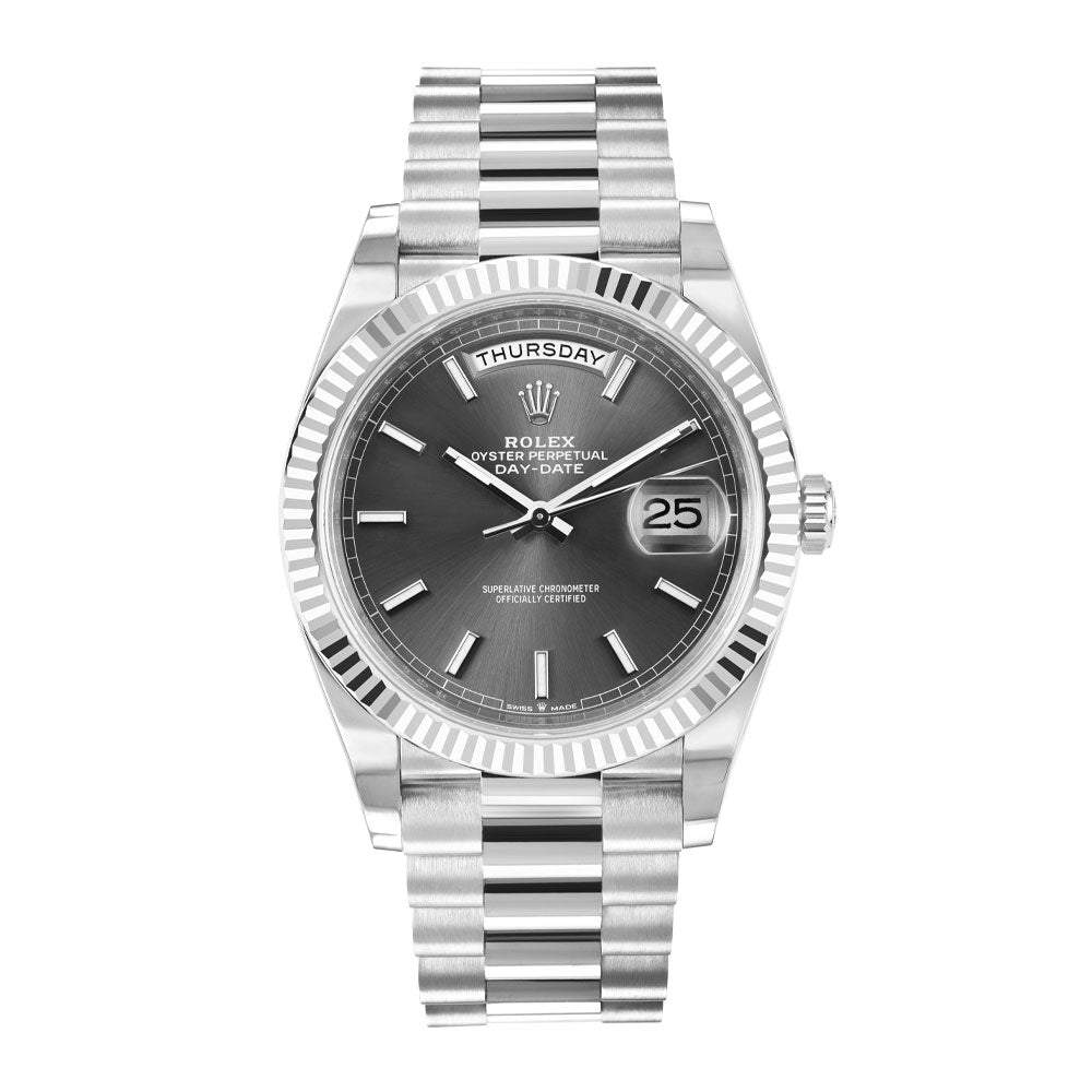 Rolex Day Date Silver Dial 31mm