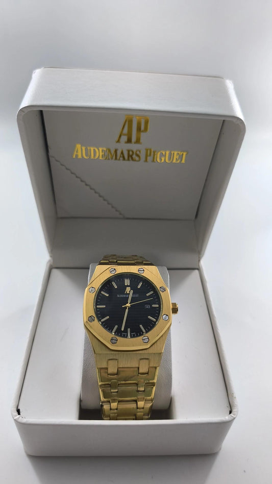 Audemars Piquet Oak Gold Black Dial