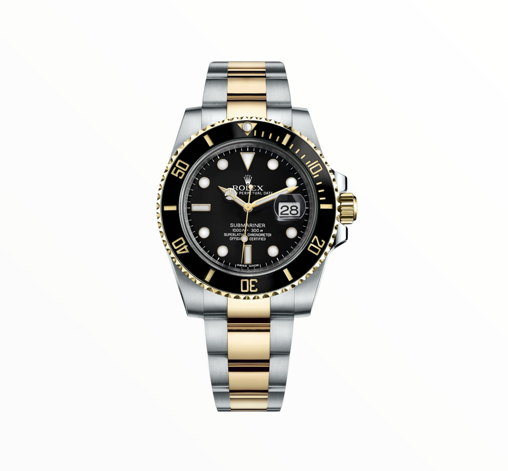 Submariner 2-Tone Black Gold Ceramic 41mm