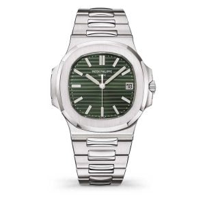 Patek Philippe Nautilus Olive Green Dial Stainless Steel 40.5mm