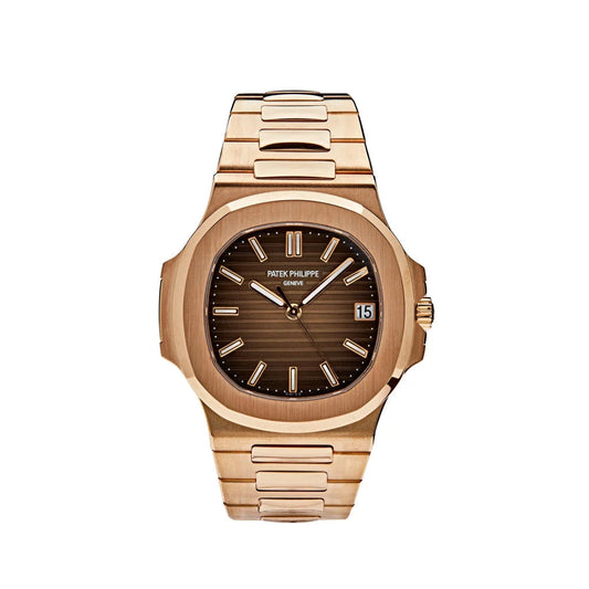 Patek Philippe Nautilus Rose Gold Brown Dial 40.5