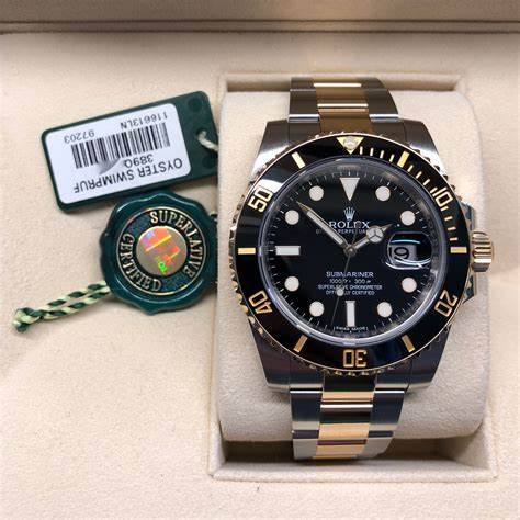 Submariner 2-Tone Black Gold Ceramic 41mm