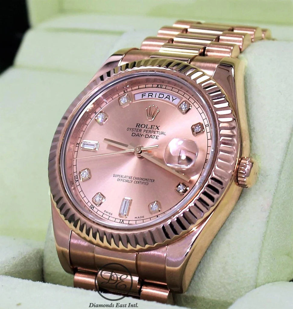 Day Date Rosegold Pink 41mm