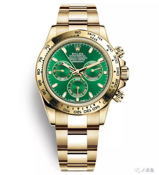 Daytona Cosmograph Gold Green Dial