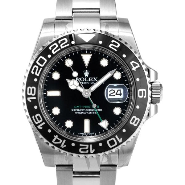 Rolex Gmt-Master II Steel Black Dial