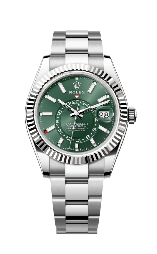 Sky-Dweller Green Dial Oyster