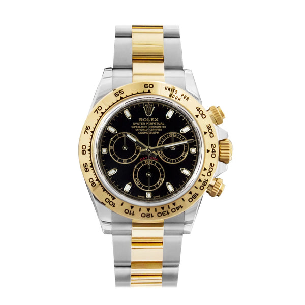 Rolex Daytona Two Tone Black Dial