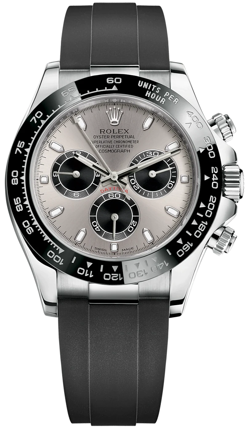 Rolex Daytona Steel Grey Dial OysterFlex Strap