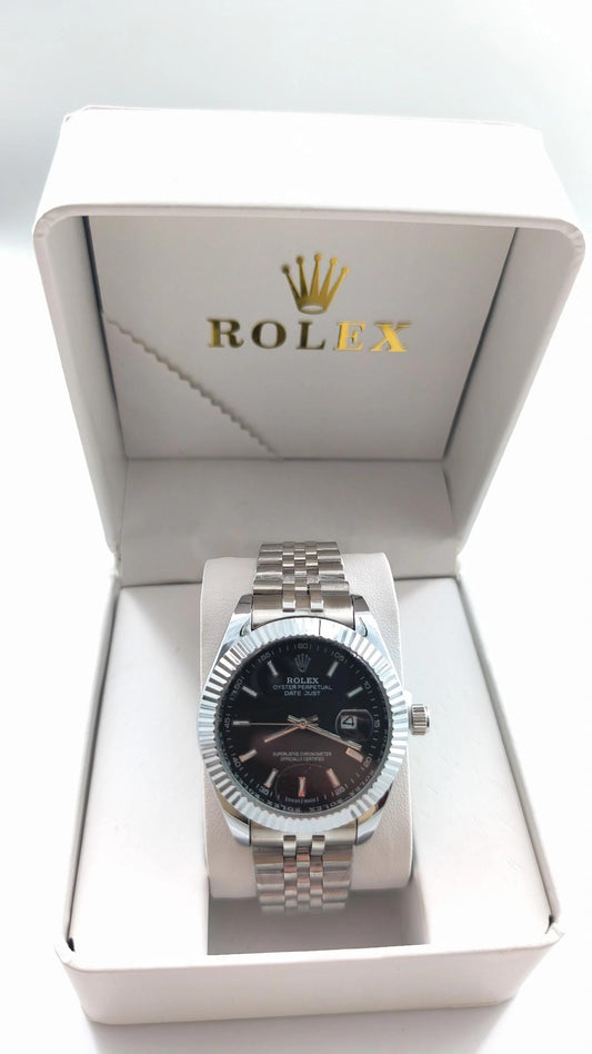 Rolex Datejust Steel Black Dial Jubilee 36mm