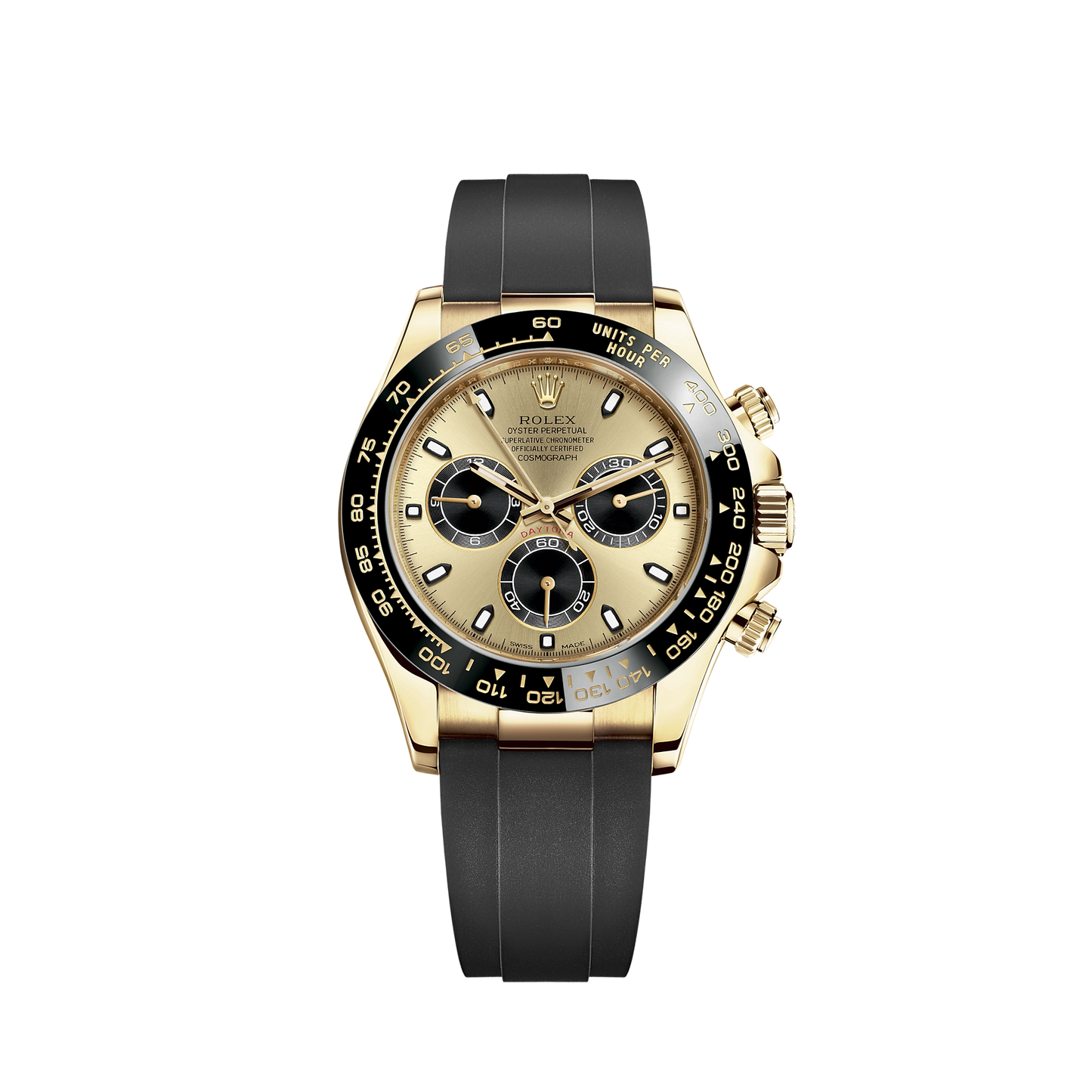 Rolex Daytona Yellow Gold OysterFlex Strap