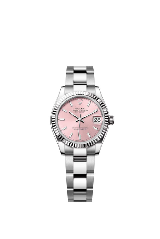 Rolex Datejust Steel Pink Dial Oyster 31MM