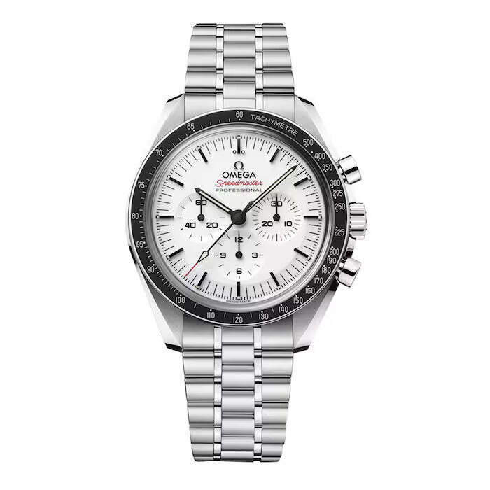 Ωmega Speedmaster White moonwatch Professional CoAxial Master chronometer 42mm