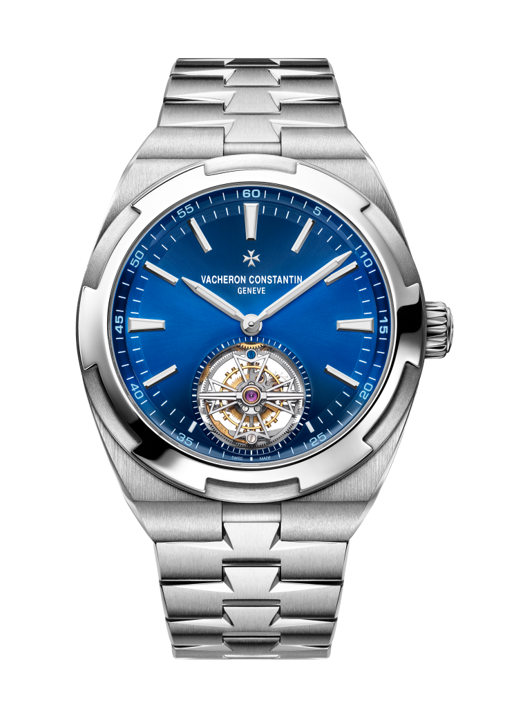 Vacheron Konstantin Overseas Blue Dial Tourbilon