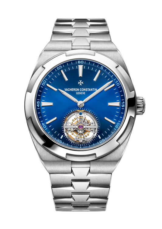 Vacheron Konstantin Overseas Blue Dial Tourbilon