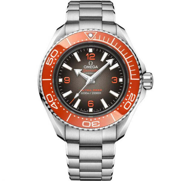 Ωmega Speedmaster Planet Ocean Ultra Deep Grey Dial Orange Bezel 6000M 45.5mm Rubber