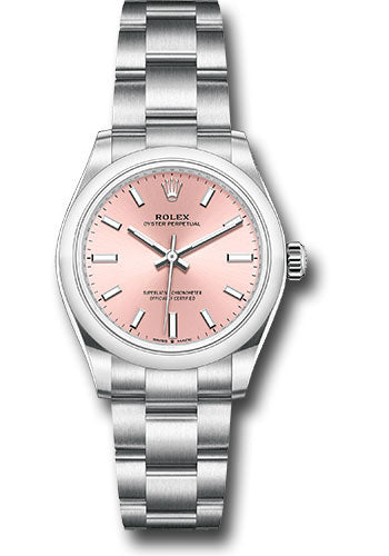 Rolex Oyster Perpetual 41 Watch - Domed Bezel - Pink Index Dial - Oyster Bracelet