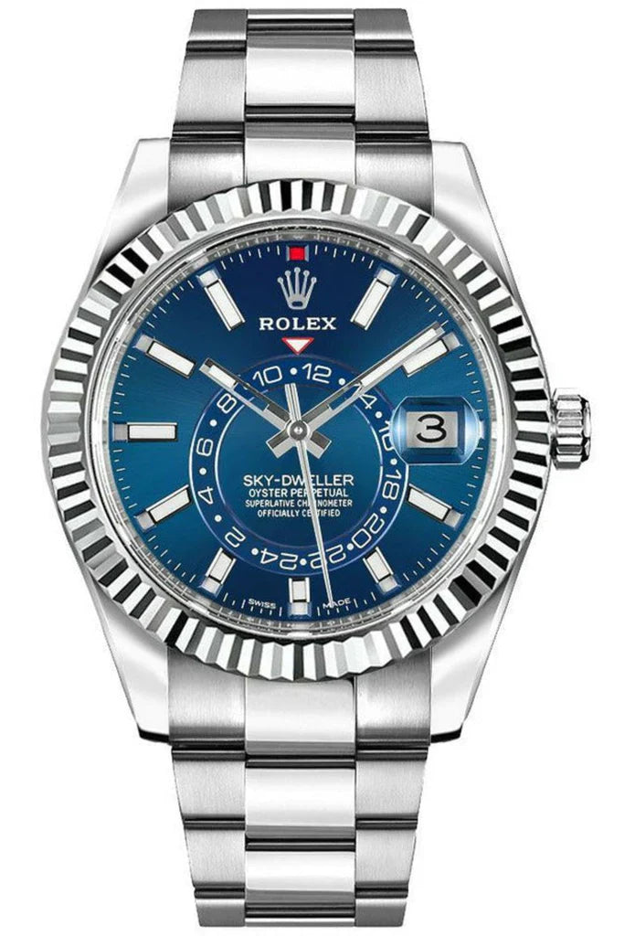 Rolex Sky-Dweller Blue Dial Oyster