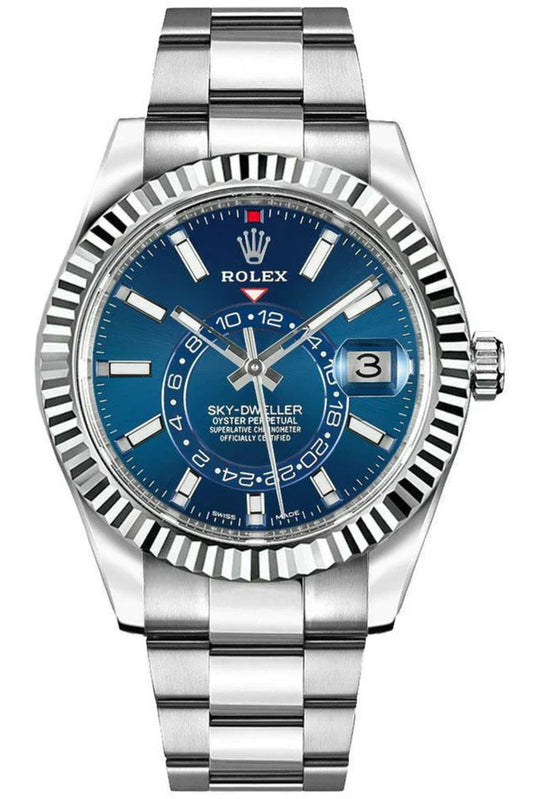 Rolex Sky-Dweller Blue Dial Oyster