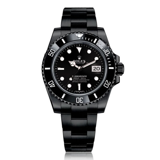 Rolex Submariner Date SS Full Black